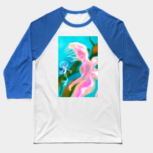 Mermaids lions mane nudibranch mermay undersea fantasy art mermaid pretty Baseball T-Shirt